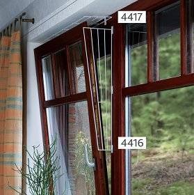 TRIXIE Langų apsauginės įstrižos/šoninės grotelės